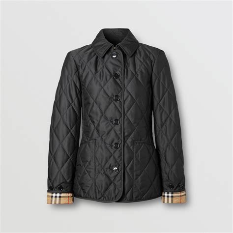 Burberry diamond quilted jacket